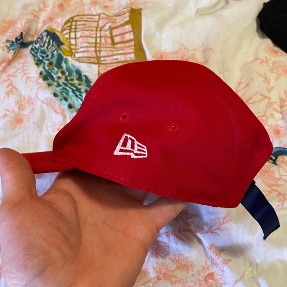 New Era Phillies 5 Panel Hat Adjustable 
